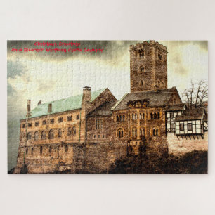 Eisenach Wartburg Castle Allemagne. Jigsaw Puzzle