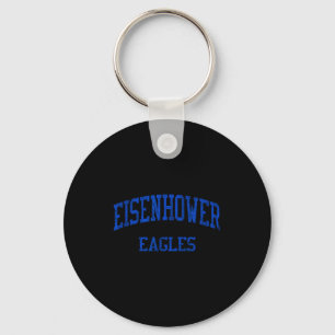 Eisenhower High School Hs Shelby Township Mi Vinta Keychain