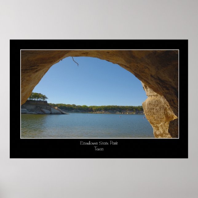 Eisenhower State Park Texas Poster (Front)