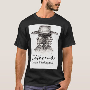 EitherOr Kierkegaard Book Cover T-Shirt
