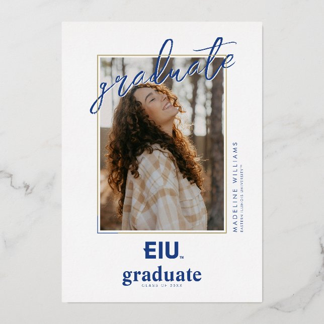 EIU Block Letter (Front)