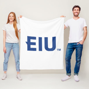 EIU Block Letter Fleece Blanket