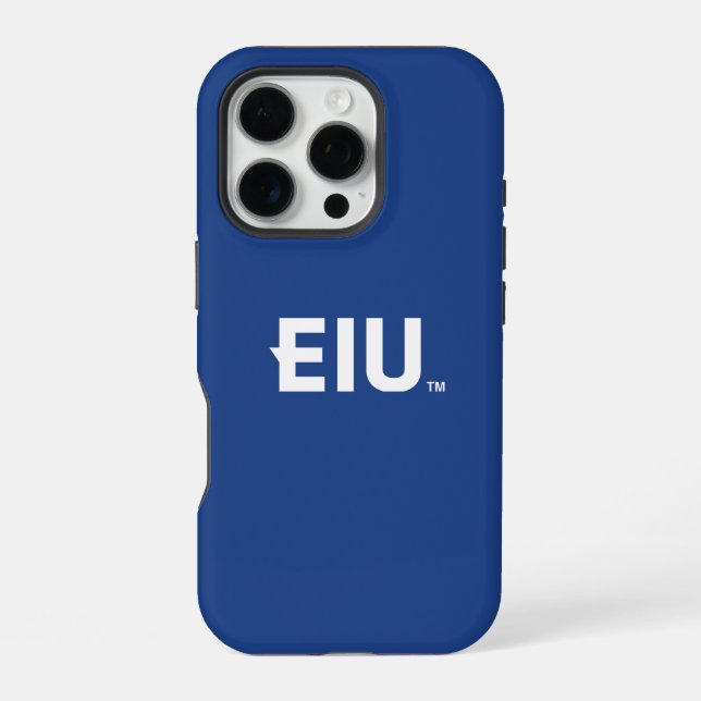 EIU Block Letter iPhone Case (Back)