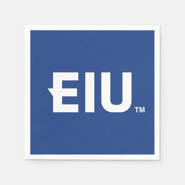 EIU Block Letter Napkin (Front)