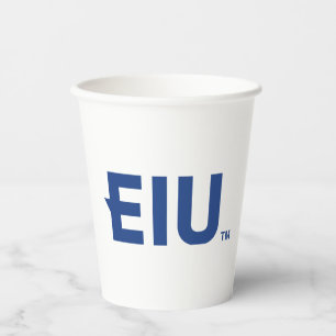 EIU Block Letter Paper Cups