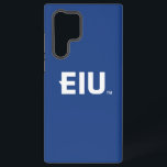 EIU Block Letter Samsung Galaxy Case<br><div class="desc">This design features the bold, block-letter logo representing Eastern Illinois University (EIU). The acronym "EIU" is prominently displayed in a strong, sans-serif typeface, conveying a sense of stability and academic strength. The letters are a solid, deep blue, a colour associated with the university, set against a clean, white background for...</div>