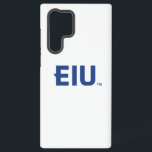 EIU Block Letter Samsung Galaxy Case<br><div class="desc">This design features the bold, block-letter logo representing Eastern Illinois University (EIU). The acronym "EIU" is prominently displayed in a strong, sans-serif typeface, conveying a sense of stability and academic strength. The letters are a solid, deep blue, a colour associated with the university, set against a clean, white background for...</div>