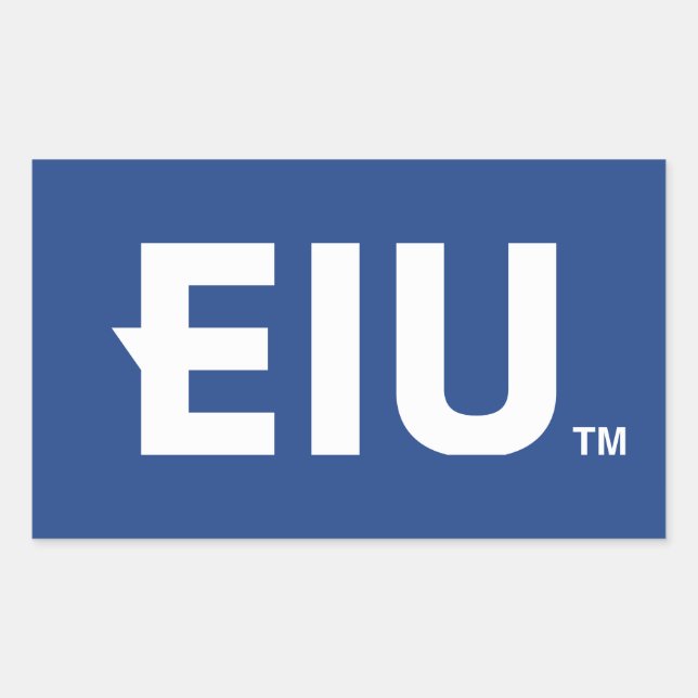 EIU Block Letter Sticker (Front)