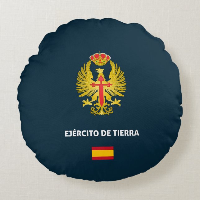 Ejercito de Tierra passport Phone Case Round Pillow (Front)