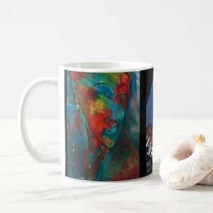 ejgoldguru - Acrylic - Portrait of an Angel Coffee Mug