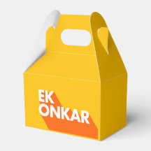 Ek Onkar Contemporary SIkh Favor Box