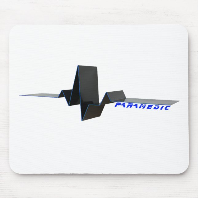 EKG Paramedic Mouse Pad (Front)