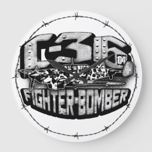 EKW C-36 Grande horloge Horloge Mur Acrylique