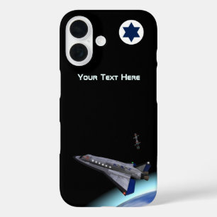 El Al Maslool Space Shuttle iPhone 16 Case