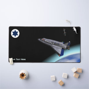 El Al Maslool Space Shuttle Desk Mat
