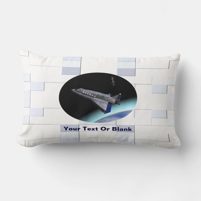 El Al Maslool Space Shuttle Lumbar Pillow (Front)