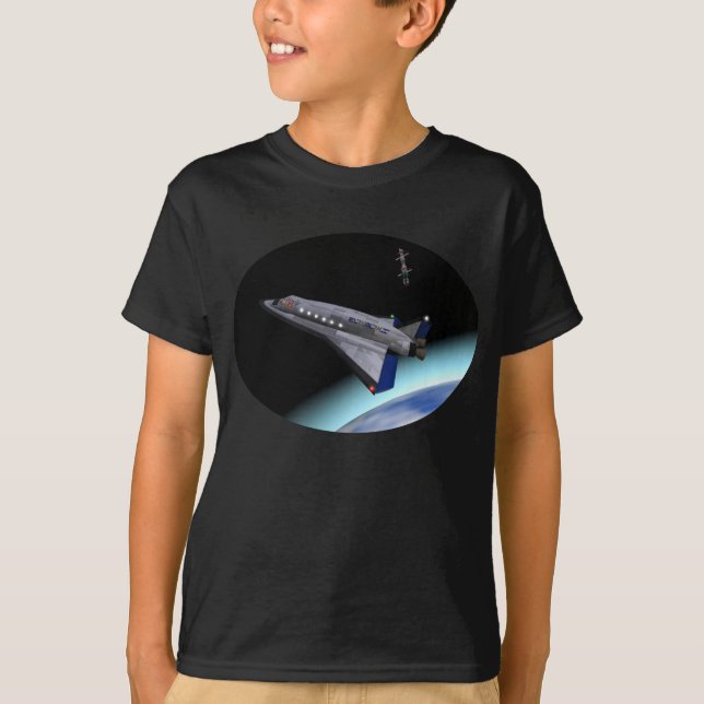 El Al Maslool Space Shuttle T-Shirt (Front)
