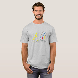 El Americano Gray  T-Shirt