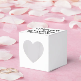 El amor es dulce wedding reception treat for guest favor box