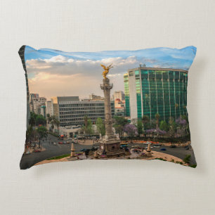 El Angel De Independencia Decorative Pillow