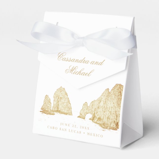 El Arco |  Cabo San Lucas MEXICO Favor Box (Front Side)