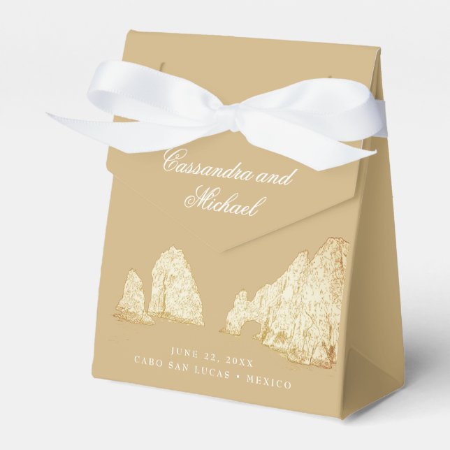El Arco |  Cabo San Lucas MEXICO Favor Box (Front Side)