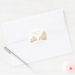 El Arco    Cabo San Lucas MEXICO Welcome Classic Round Sticker