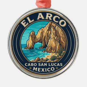 El Arco de Cabo San Lucas Mexico Metal Ornament