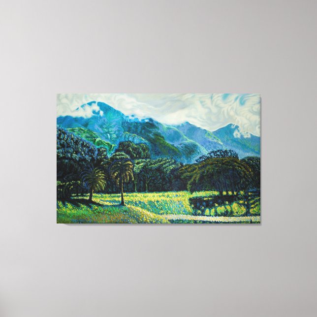 El Ávila from Parque del Este Canvas Print (Front)