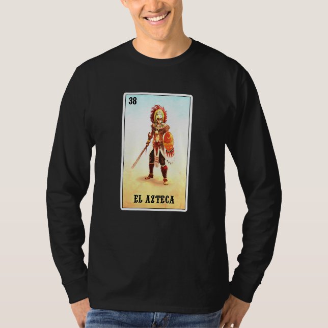 El Azteca Eagle Warriors Mexico  Aztec Knights T-Shirt (Front)