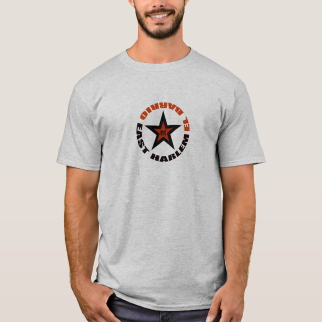 El Barrio East Harlem NYC T-Shirt (Front)