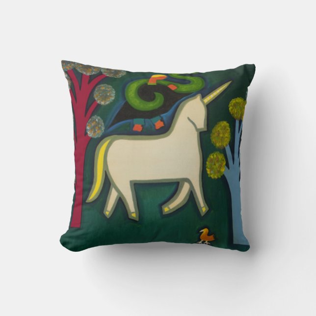 El Bosque Magico de Lucas 2009 Throw Pillow (Front)