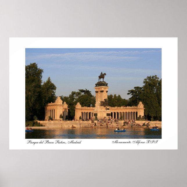 El Buen Retiro, Madrid Poster (Front)