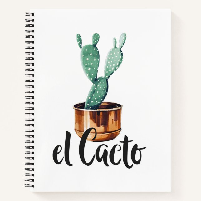 El Cactus Notebook (Front)