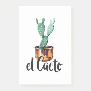 El Cactus Post-it Notes