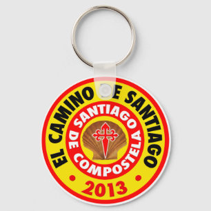 El Camino De Santiago 2013 Keychain