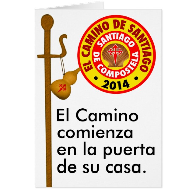 El Camino de Santiago 2014 (Front)