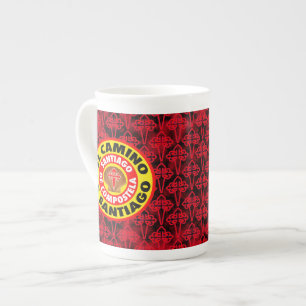 El Camino De Santiago Bone China Mug