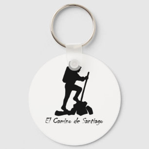 El Camino de Santiago  -  Bucket List Hike Keychain