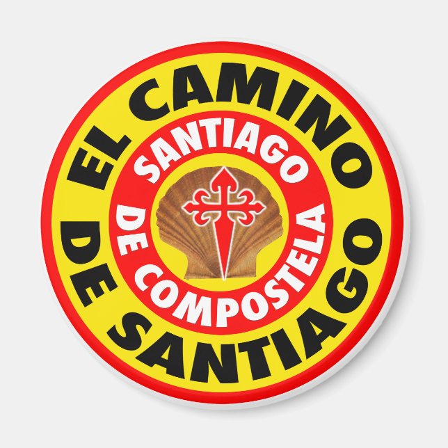 El Camino De Santiago Magnet (Front)