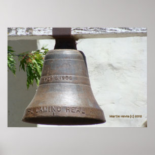 El Camino Real Bell Poster