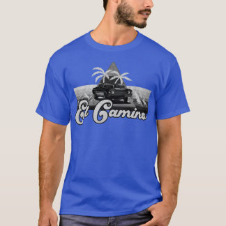 El Camino Retro BW T-Shirt