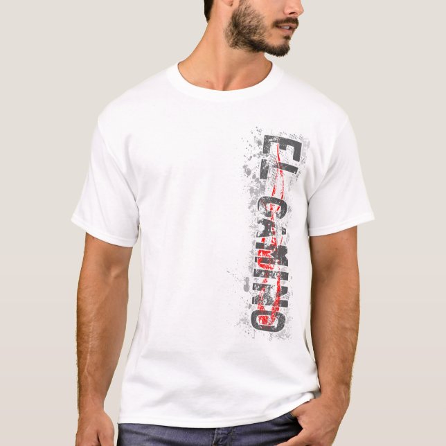 El Camino Vert Red v2 T-Shirt (Front)