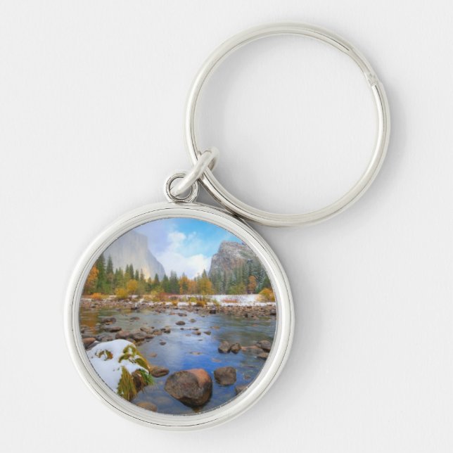 El Capitan and Three Brothers Keychain (Front)