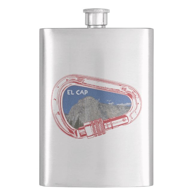 El Capitan Hip Flask (Front)