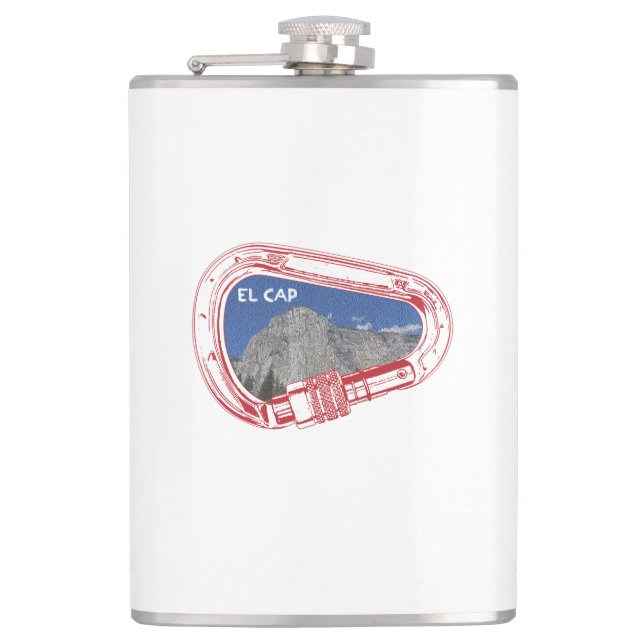 El Capitan Hip Flask (Front)