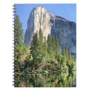 El capitan Over the Merced River - Yosemite Valley Notebook