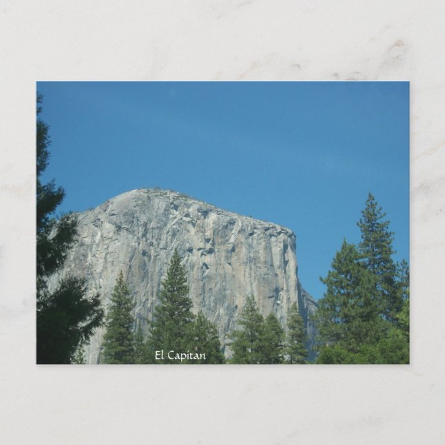 El Capitan Postcard (Front)