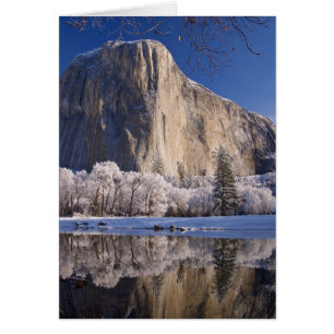 El Capitan reflects into the Merced River in 2