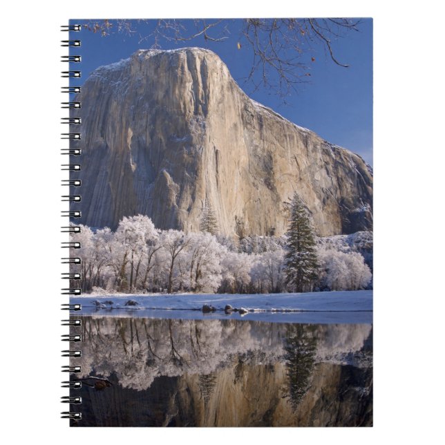 El Capitan reflects into the Merced River in 2 Notebook (Front)